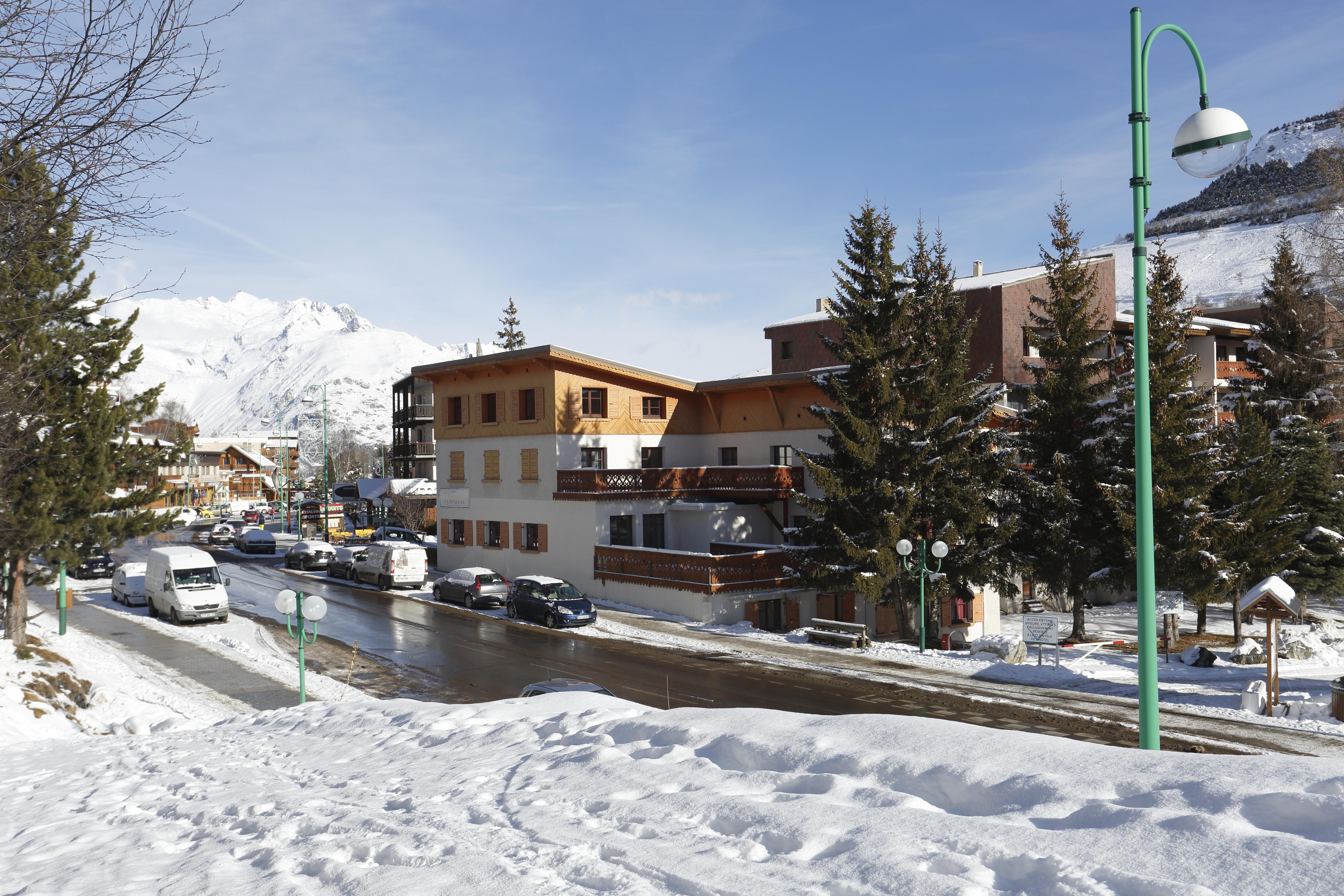 Vacanceole - Residence L'Edelweiss Les Deux Alpes Bagian luar foto